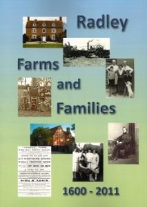 Front cover of Radley History Club's book, 'Radley Farms and Families 1600-2011'