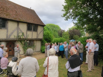 Richard Dudding tallks about the exterior of Radley Vicarage