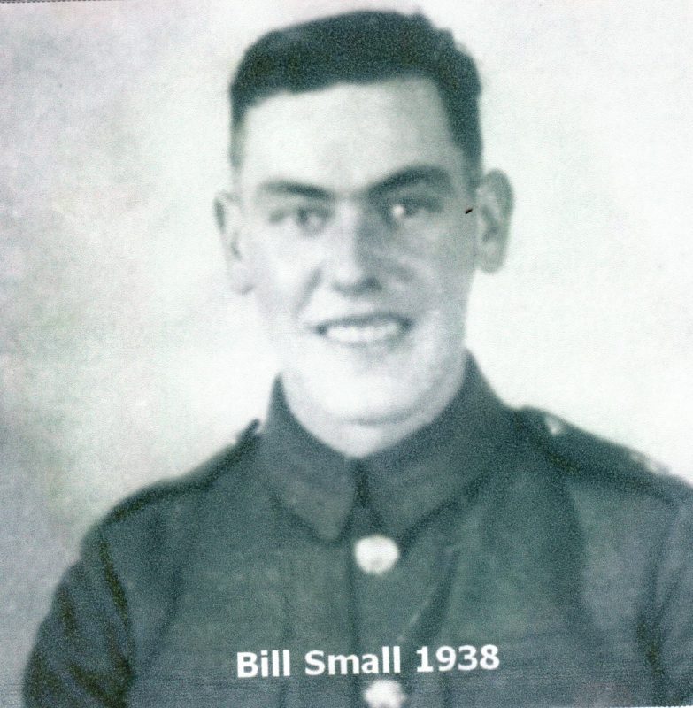 Photograph of Bill Small taken in 1938 in his Terretorial Army uniform