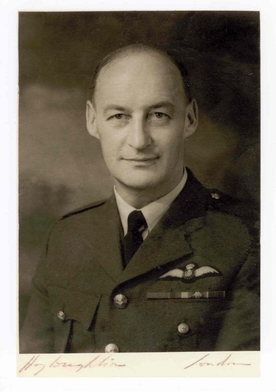 Photograph of Charles Lockett in his RAF uniform