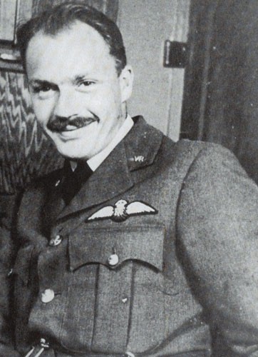 Peter Hairs in RAF uniform