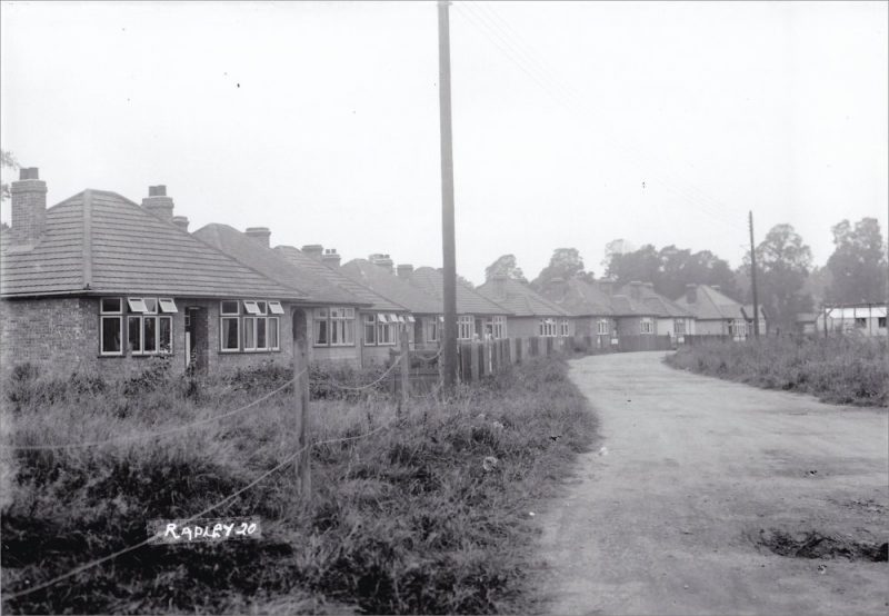 Bungalows in New Road, 1930s