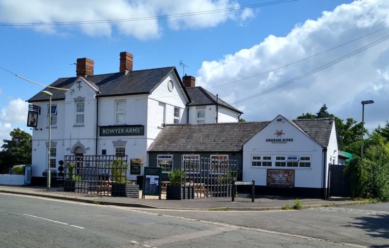 Radley's pub, the Bowyer Arms, pictured in August 2021